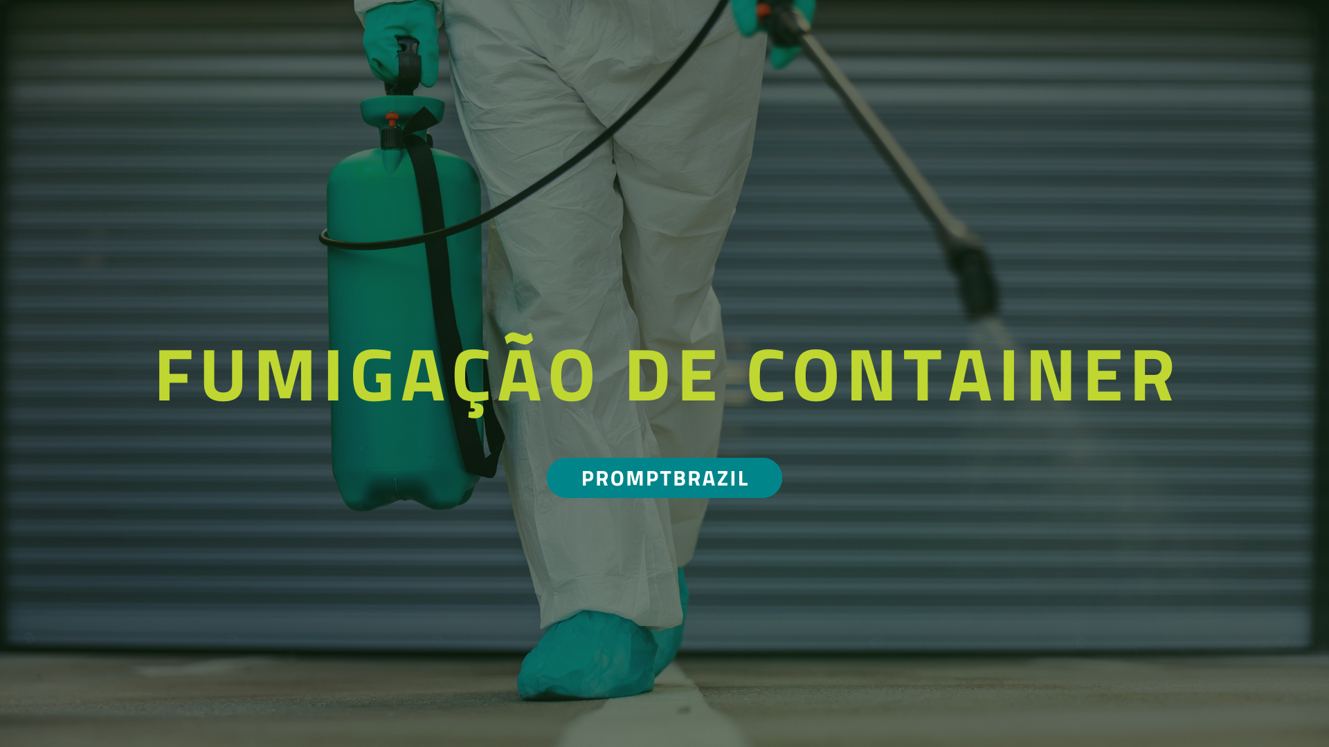 Entenda como funciona a fumigação de container com a Prompt Brazil.